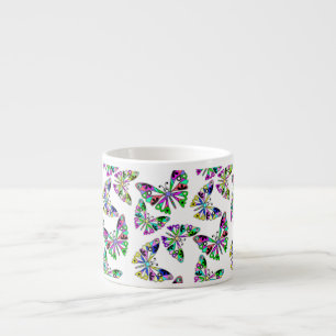 Xícara De Espresso Cartoon sem costura engraçadinho abstrato no trase