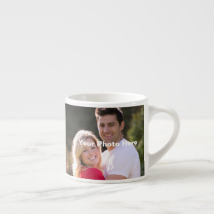 Xícara De Espresso Casais Personalizados Foto Espresso Mug