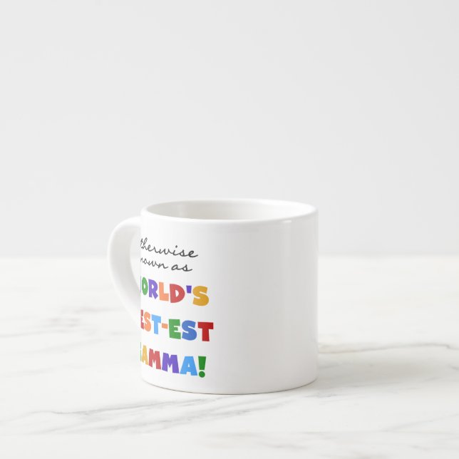 Xícara De Espresso Caso Contrário, conheça os melhores presentes de g (Frente Esquerda)