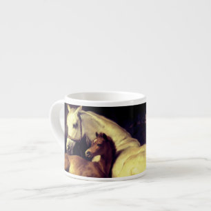 Xícara De Espresso Cavalos de Landseer