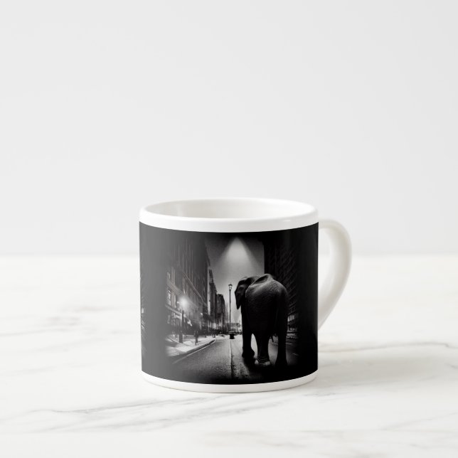 Xícara De Espresso Centro Elephant Espresso Mug (Frente Esquerda)