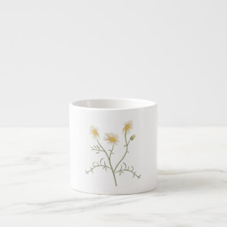 Xícara De Espresso Chamomile Botanical Illustration Coffee Mug