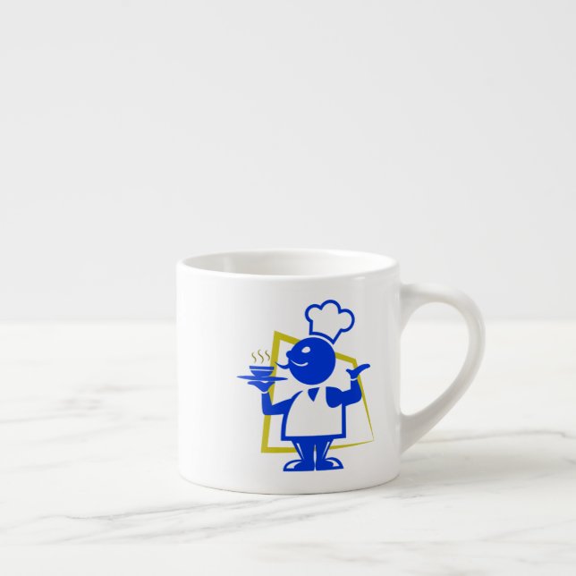 Xícara De Espresso Chef (Direita)