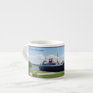 Xícara De Espresso Cidade de Milwaukee espresso mug