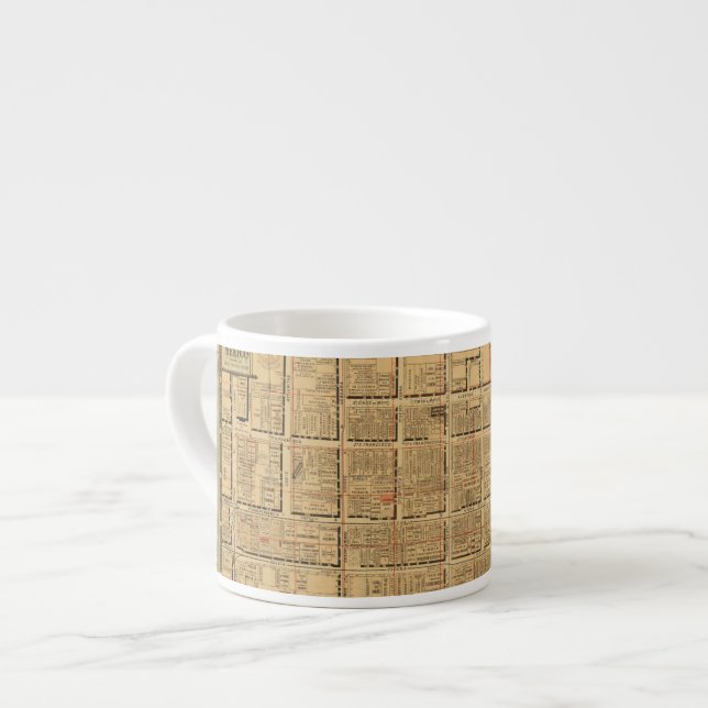 Xícara De Espresso Cidade do México 3 (Frente Esquerda)