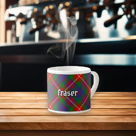 Xícara De Espresso Clan Fraser de Lovat Tartan