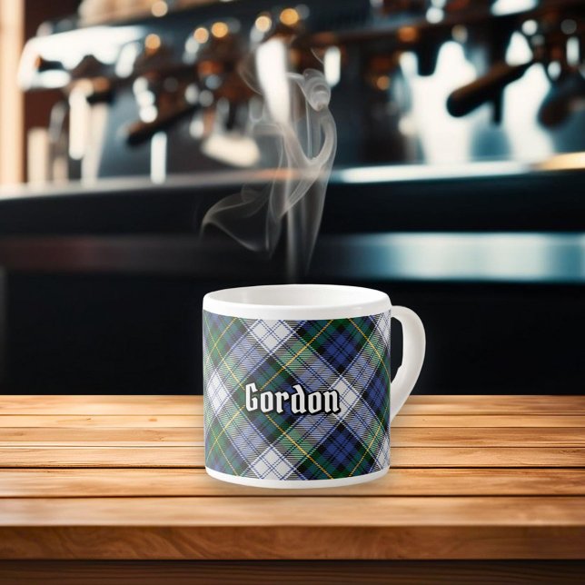 Xícara De Espresso Clan Gordon Dress Tartan Espresso Cup (Criador carregado)