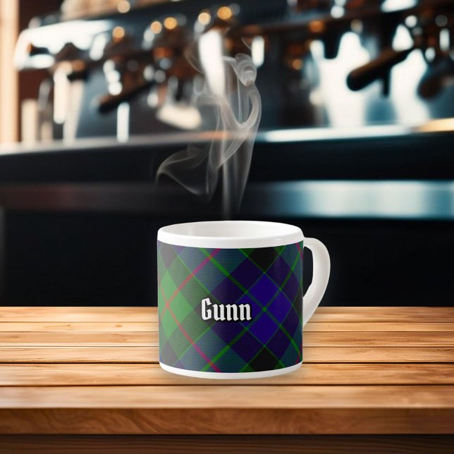 Xícara De Espresso Clan Gunn Tartan Espresso Cup (Criador carregado)