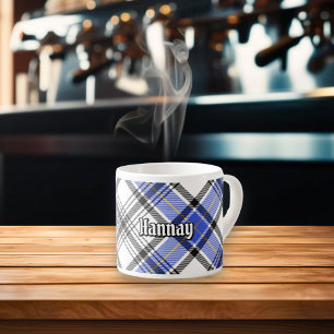 Xícara De Espresso Clan Hannay Tartan