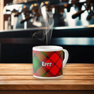 Xícara De Espresso Clan Kerr Tartan