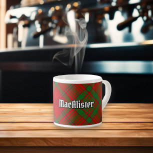 Xícara De Espresso Clan MacAlister de Glenbarr Tartan