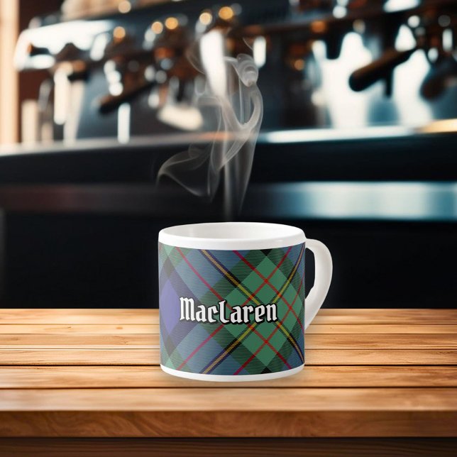 Xícara De Espresso Clan MacLaren Tartan (Criador carregado)