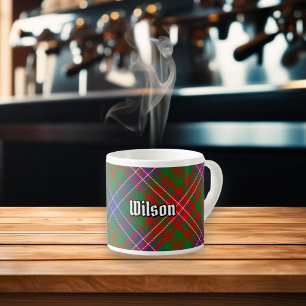 Xícara De Espresso Clan Wilson Modern Tartan