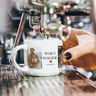 Xícara De Espresso Collage Photo Meu Pai É Meu Presente Namorados