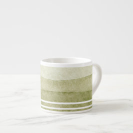 Xícara De Espresso Combinação e Combinação Mediterrânica