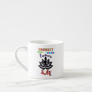 Xícara De Espresso Conecte-se com seu próprio interior