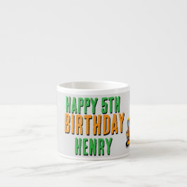 Xícara De Espresso Construction Dump Truck