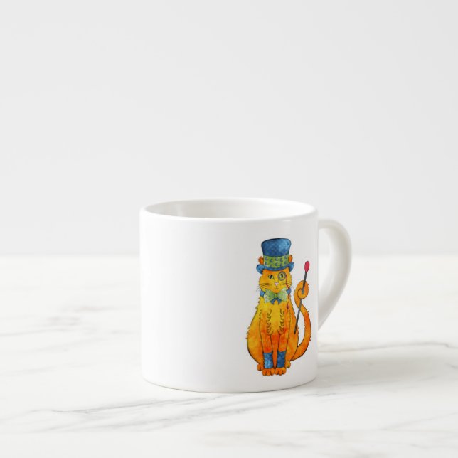 Xícara De Espresso Copo 2 do café de Hansel (Frente Esquerda)