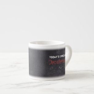 Xícara De Espresso Copo de Decafeinato Lungo