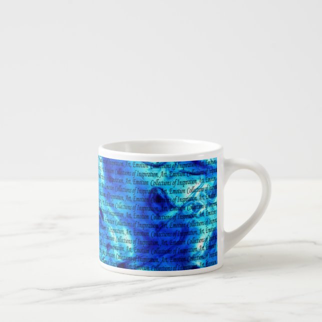 Xícara De Espresso Copo de Espresso Oceano de Inspiração (Direita)