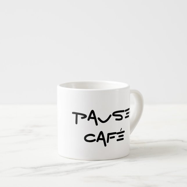 Xícara De Espresso Copo do café da Pausa-Café (Frente Esquerda)