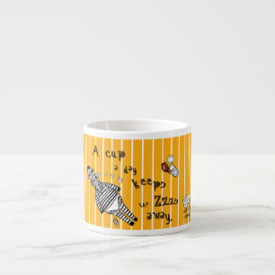 Xícara De Espresso Copo do café da zebra