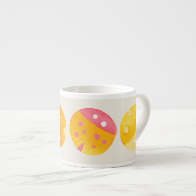 Xícara De Espresso Copo Dotty do café do inseto (Frente Esquerda)