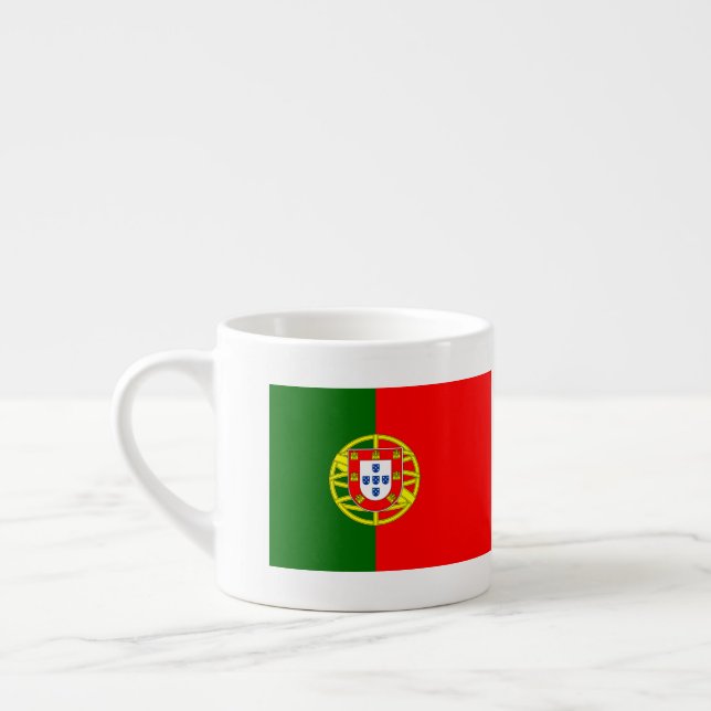 Xícara De Espresso Copo feito sob encomenda do café da bandeira de (Esquerda)