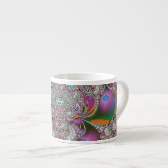 Xícara De Espresso Coruja da Primavera (Frente Esquerda)