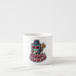 Xícara De Espresso Corujas noturnas