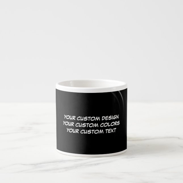 Xícara De Espresso Crie seu próprio personalizado (Frente)