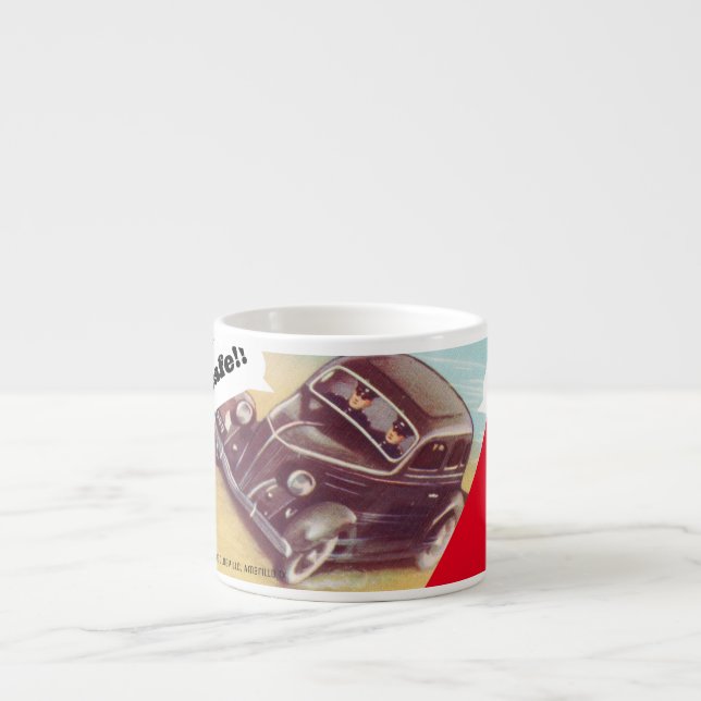 Xícara De Espresso "Crime Club" Espresso Mug (Frente)