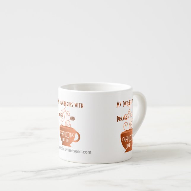 Xícara De Espresso cristão (Frente Esquerda)