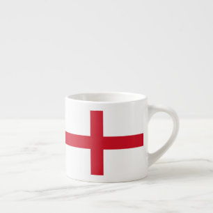 Xícara De Espresso Cruz das Ruas George ~ Flag da Inglaterra