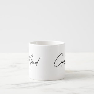 Xícara De Espresso "Cupid Missed - FunnyGift para Amantes de Café