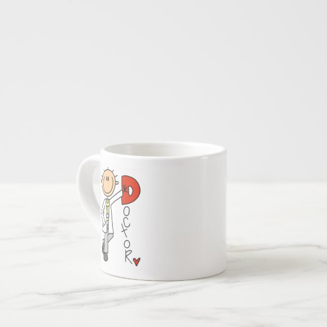 Xícara De Espresso D é de Doutor (Frente Esquerda)