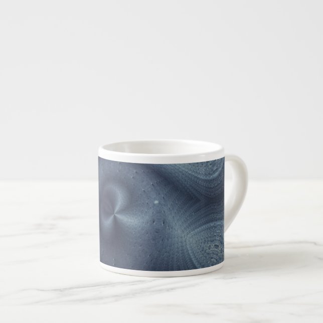 Xícara De Espresso Dança Azul (Frente Esquerda)