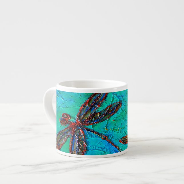 Xícara De Espresso Dança Dragonfly (Frente Esquerda)