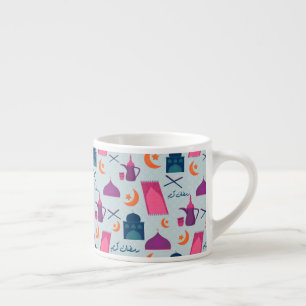 Xícara De Espresso Desenho Festivo Islâmico do Ramadão