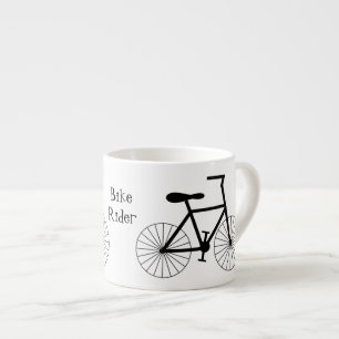 Xícara De Espresso Design personalizado da bicicleta