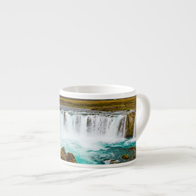 Xícara De Espresso Deusa-cascata, Islândia (Frente Esquerda)