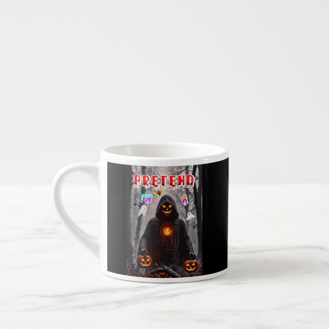Xícara De Espresso Dia das Bruxas (Esquerda)