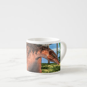 Xícara De Espresso Dinossaur Kentrosaurus