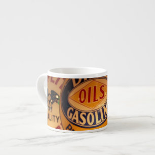 Xícara De Espresso Dixon, New mexico, os Estados Unidos. Vintage