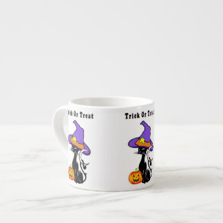 Xícara De Espresso Doçura ou travessura do Dia das Bruxas