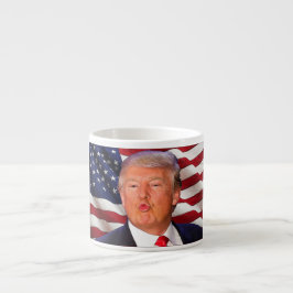 Xícara De Espresso Donald Trump