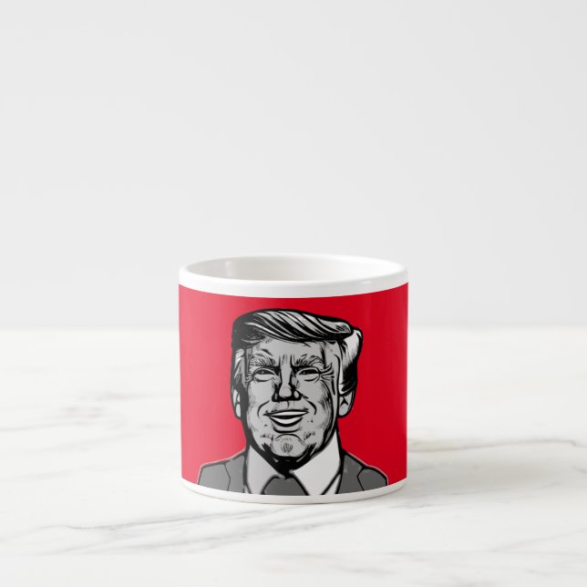 XÍCARA DE ESPRESSO DONALD TRUMP (Frente)