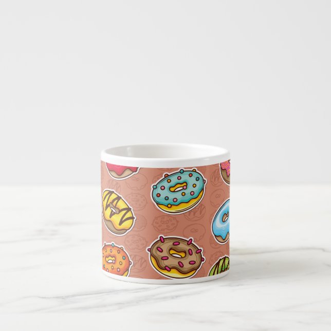 Xícara De Espresso Donuts (Frente)