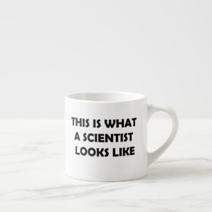 Xícara De Espresso É assim que um Cientista se parece