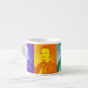 Xícara De Espresso Edgar Allan Poe Pop Art Espresso Mug